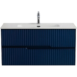 Cezares Тумба под раковину Duet-N 80 подвесная sapfiro – фотография-2