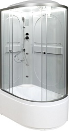 DTO Душевая кабина L620L LED с гидромассажем – фотография-1