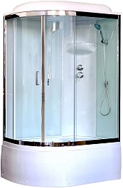 Royal Bath Душевая кабина RB 8120BK6-WT-CH-R – фотография-1