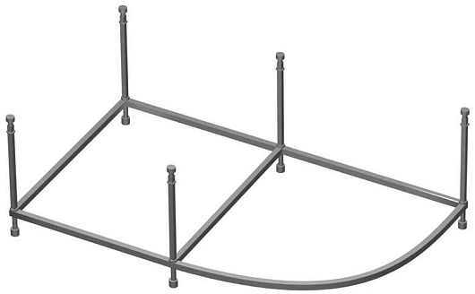 Jacob Delafon Каркас для ванны Micromega Duo 150x100 усиленный – фото, картинка, фотография-1