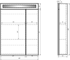Dreja Мебель для ванной Q (D) 60 подвесная белая – фотография-25