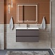 BelBagno Тумба с раковиной Kraft 100 подвесная Темно-Серый матовый с раковиной BB-8099-100 – картинка-24