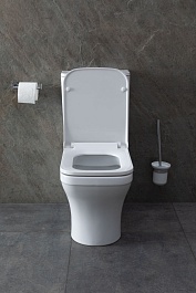 Allen Brau Чаша напольного унитаза Infinity 4.21012.20 белый глянец – фотография-13