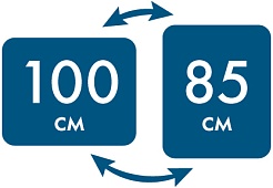 Dreja Мебель для ванной Big Inn 100 подвесная белая – фотография-24