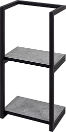 Brevita Полка Rock 30 бетон светло-серый – фотография-1