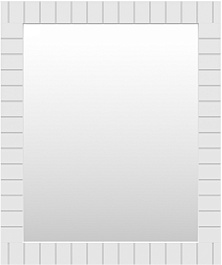 Brevita Зеркало Gloster 70 белое – фотография-1