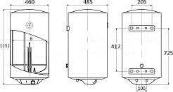 Ballu Накопительный водонагреватель Shell BWH/S 150 – фотография-2