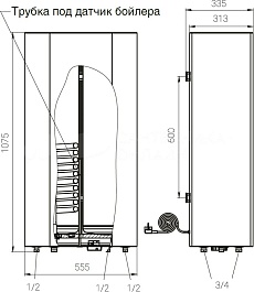 Royal Thermo Водонагреватель накопительный Aquatec Inox RTWX-F 100.1 – фотография-4