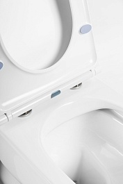 BelBagno Унитаз подвесной Onda BB066CHR/BB870SC – фотография-7