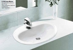 Jacob Delafon Раковина Ovale Minima E1358 – фотография-2