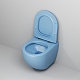 Grossman Унитаз подвесной Color GR-4455BSMS голубой матовый – картинка-30