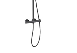 Aquatek Душевая стойка Европа AQ2343MB матовая черная – фотография-3