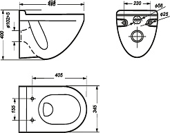Sanita Luxe Унитаз подвесной Attica DM с микролифтом – фотография-6