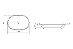 Excellent Раковина Lupio 60 – фотография-3