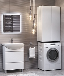 Vigo Шкаф подвесной Wing 640 белый – фотография-7