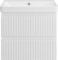 Brevita Тумба под раковину Victory 60 подвесная белая