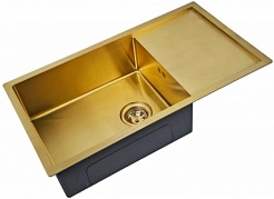 Zorg Кухонная мойка INOX-PVD SZR-7844 BRONZE – фотография-1