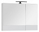Aquanet Зеркальный шкаф "Верона 90" камерино белый – картинка-13