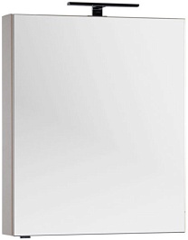 Aquanet Зеркальный шкаф "Алвита 70" капучино – фотография-1