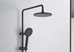 Aquatek Душевая система Бетта AQ2140MB матовая черная – фотография-7