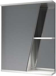 Какса-а Зеркальный шкаф Астра 55 L без подсветки – фотография-1