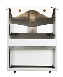 Style Line Тумба с раковиной Лотос 60 Люкс белая PLUS – фотография-2