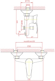 Zollen Смеситель Mainz MA61410541 – фотография-2
