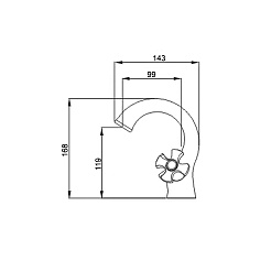 Raiber Смеситель для раковины Talis R8001 – фотография-3