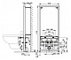 Alcaplast Система инсталляции для биде A105/1200 – фотография-4
