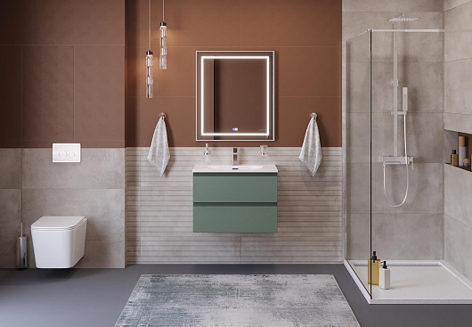 BelBagno Тумба под раковину Kraft 70 подвесная Еловый матовый – фотография-12