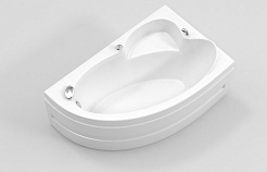 BellSan Акриловая ванна Грета 150x90 L с гидромассажем – фотография-2