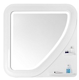 Водолей Зеркало "Арнелла Капля 100" белое