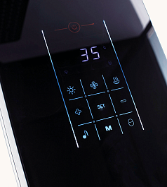 Orans Душевая кабина Diamond SR-89105RS Black – фотография-3