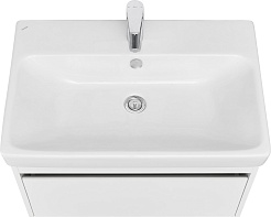 Акватон Мебель для ванной Марти 70 белый/дуб эндгрейн – фотография-7