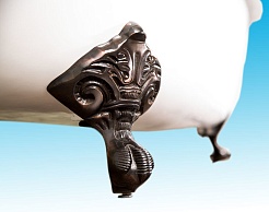 Elegansa Чугунная ванна Gretta Bronze – фотография-5