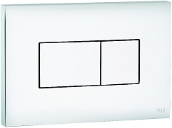 OLI Кнопка смыва Karisma белая – фотография-1