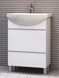 Vigo Тумба под раковину Wing 600-0-2 белая – фотография-3