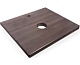 Jorno Тумба с раковиной Wood 60 серая столешница темная – картинка-15