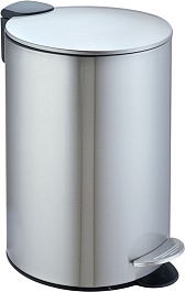 WeltWasser Ведро для мусора WW Betta MT 12L сталь матовая – фотография-1