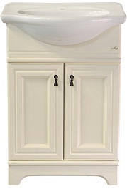 Misty Тумба для умывальника Лувр 60 слоновая кость – фотография-1