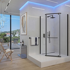 Veconi  Душевой уголок Rovigo RV-36B 100x100 – фотография-2