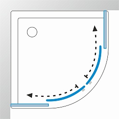 Triton Душевая кабина Ультра 80x80 А без крыши – фотография-14