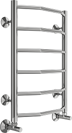 Terminus Полотенцесушитель водяной Виктория П6 400x600 хром – фотография-2