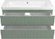 Brevita Мебель для ванной Victory 105 подвесная зеленая – картинка-18