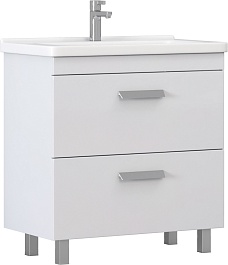 Vigo Тумба с раковиной Nova 2-800 2 ящика белая – фотография-1