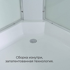 Avacan Душевая кабина 120/80 EM3812LLEDT прозрачная – фотография-6