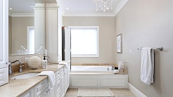 Ceruttispa Шторка на ванну Bouna 7255 профиль хром стекло матовое – фотография-15