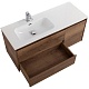 BelBagno Тумба под раковину Kraft 120 L подвесная Rovere Tabacco – картинка-14