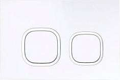 Esbano Клавиша смыва LPS-10GW белая глянцевая