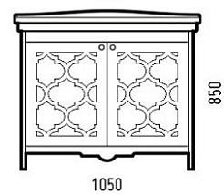 Corozo Тумба с раковиной Манойр 105 – фотография-2